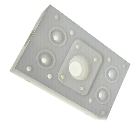 양극처리 분말 코팅을 기계화하는 PTFE CNC를 페인트를 칠하기