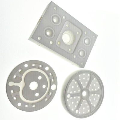 관습 테플론 PTFE CNC 기계가공 0.05 밀리미터 끝마무리